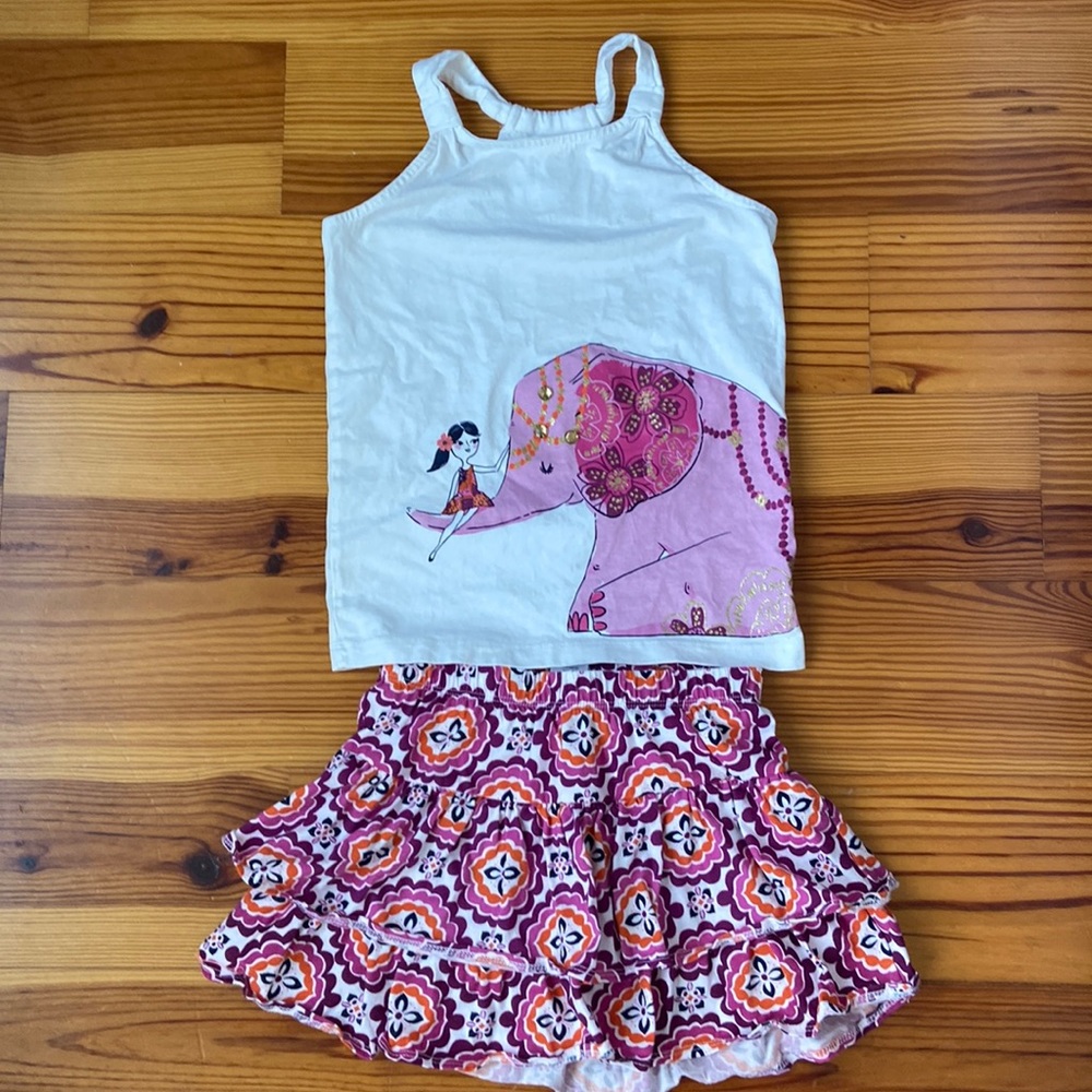 Gymboree Tank and matching Skort